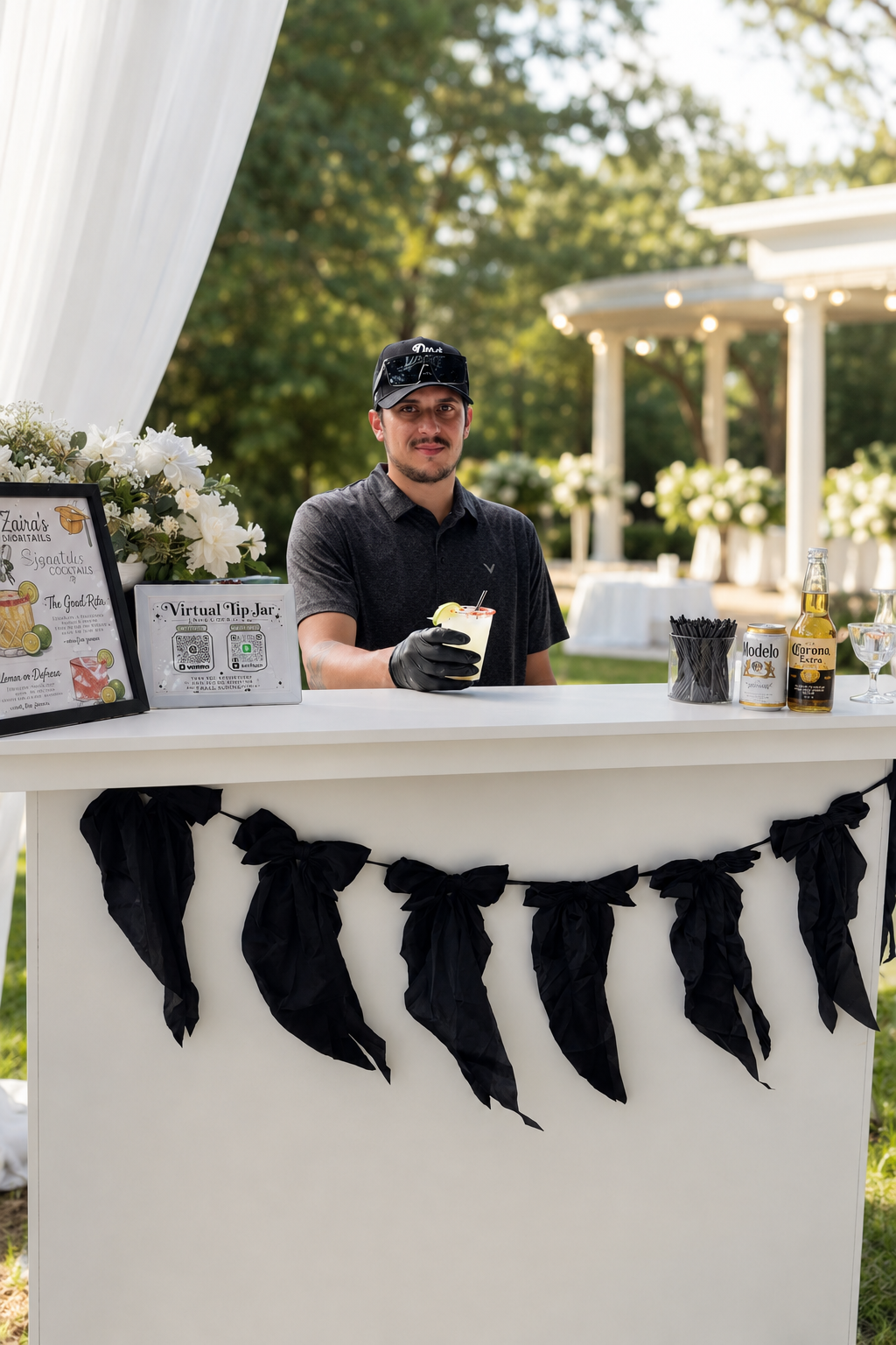 Zaira's transportable mobile bar